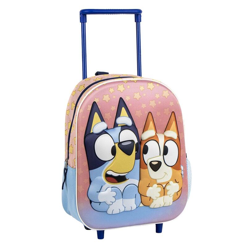Mochila da Bluey Trolley Pré-Escolar 3D 31 cm