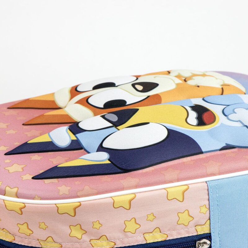 Mochila da Bluey Trolley Pré-Escolar 3D 31 cm