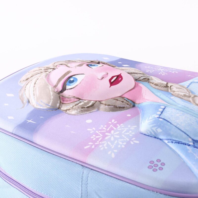 Mochila Frozen 3D Pré-Escolar com 31 cm