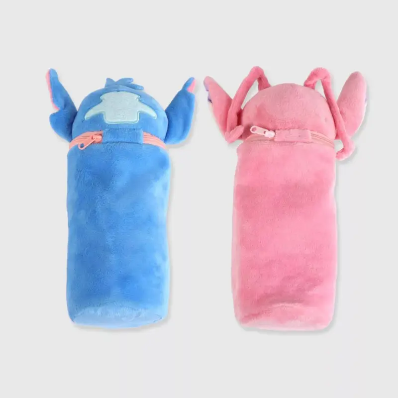 Estojo do Stitch Escolar em Peluche com Material
